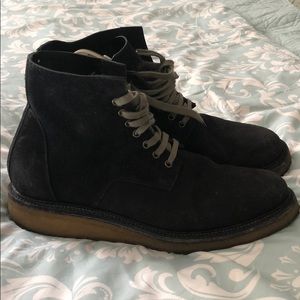 Rick Owens Black Slim Para Chukka Boots